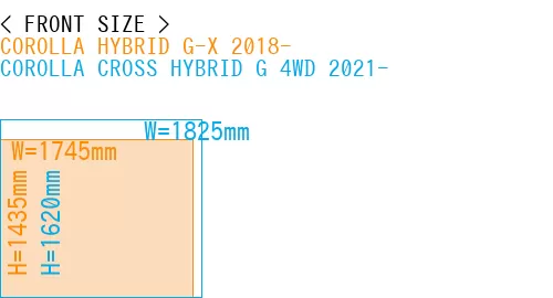 #COROLLA HYBRID G-X 2018- + COROLLA CROSS HYBRID G 4WD 2021-